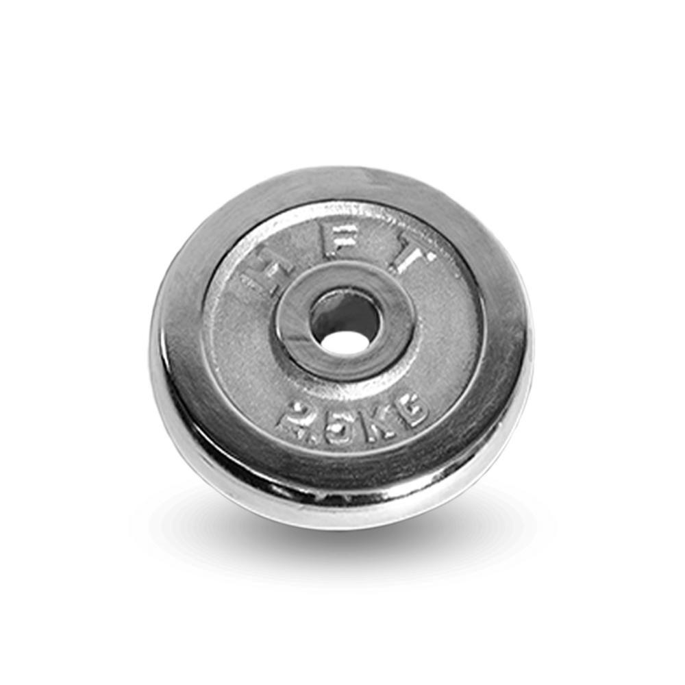 แผ่นน้ำหนัก HOMEFITTOOLS ขนาด 1 นิ้ว 2.5 KG